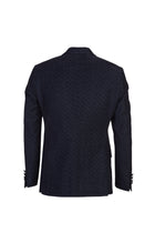 Lacivert 7 Drop Slim Fit Dar Kesim Mono Yaka ?pek Kar???ml? Smokin & Damatl?k-Abdullah Ki??l?