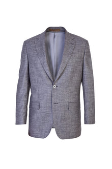 Orta Füme İtalyan Regular Fit Kaşmir Ceket