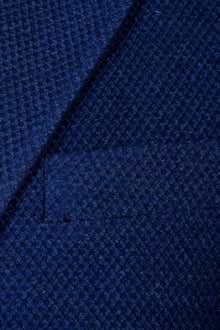 Mavi ?talyan 7 Drop Slim Fit Dar Kesim Yünlü Ku?gözü ?pek Kar???ml? Ceket-Abdullah Ki??l?