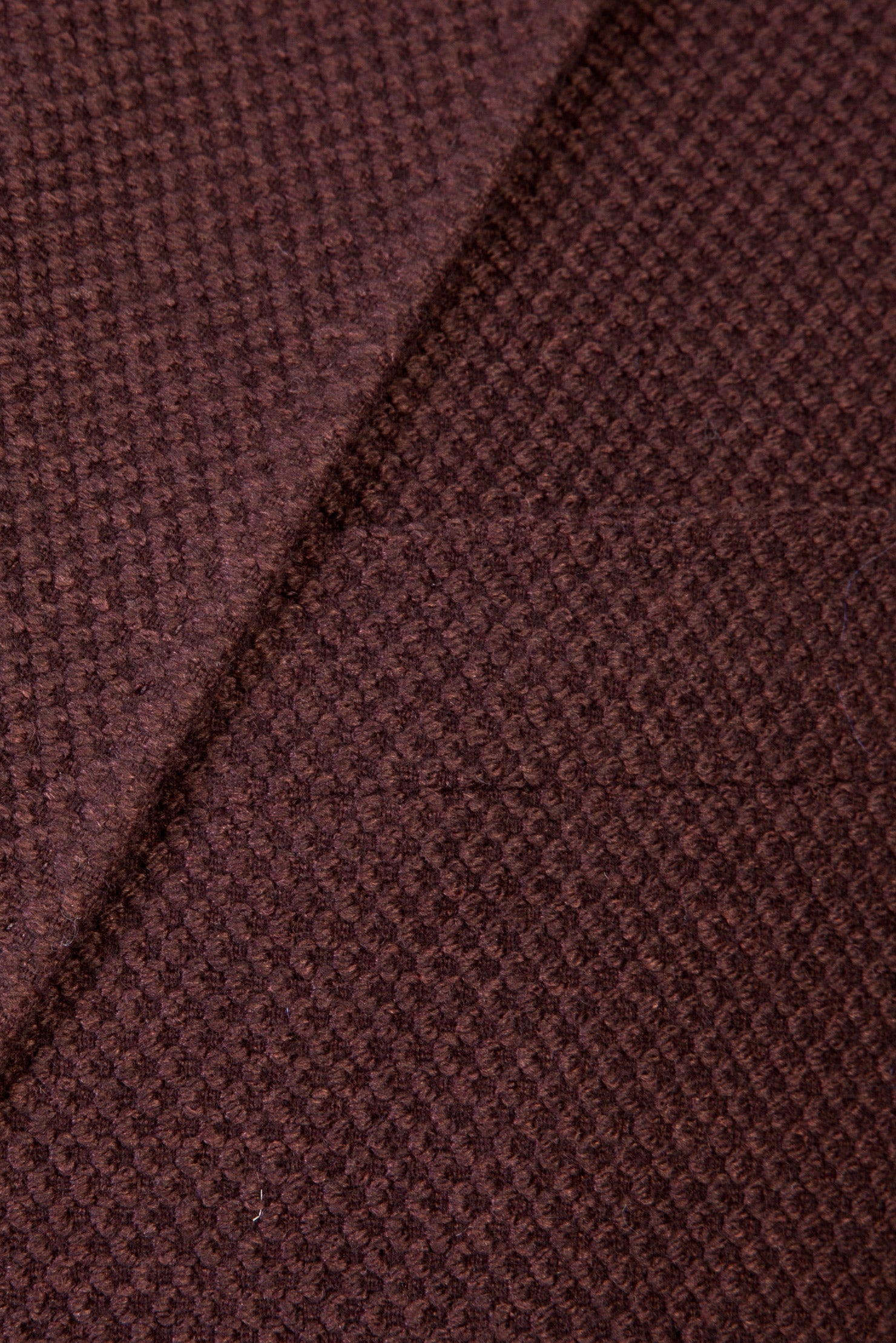 Koyu Kahve İtalyan Slim Fit Dar Kesim Yünlü Kuşgözü Ceket