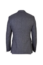 Orta Füme 7 Drop Slim Fit Dar Kesim Yünlü ?talyan Kruvaze Ku?gözü Ceket-Abdullah Ki??l?
