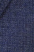 Lacivert 7 Drop Slim Fit Dar Kesim Yünlü ?talyan Kruvaze Ku?gözü Ceket-Abdullah Ki??l?