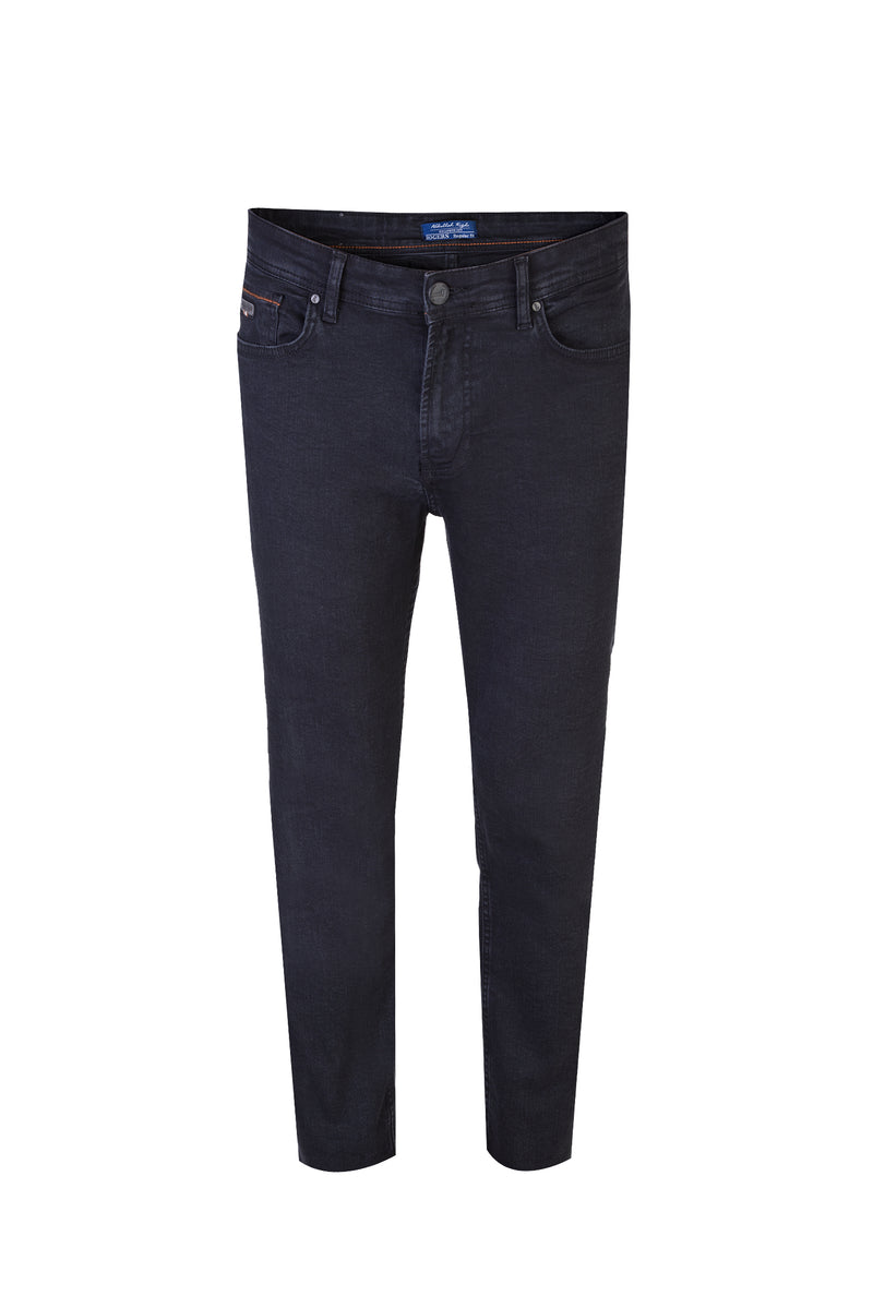 Füme Gri Regular Fit Likralı Denim Pantolon