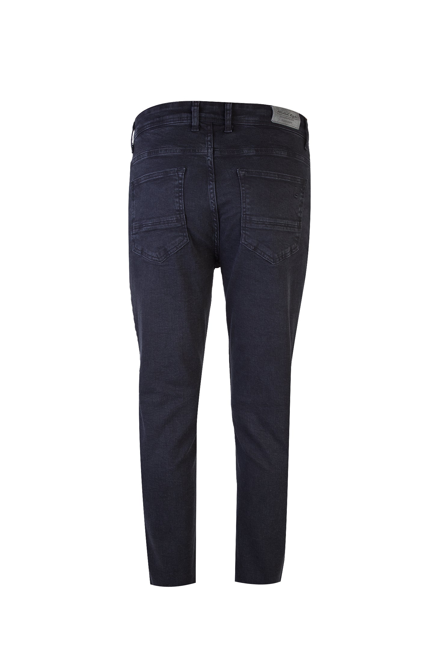 Füme Gri Regular Fit Likralı Denim Pantolon