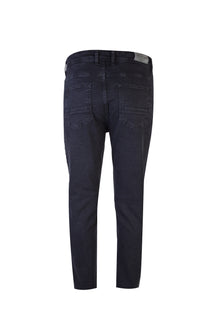 Füme Gri Regular Fit Likralı Denim Pantolon