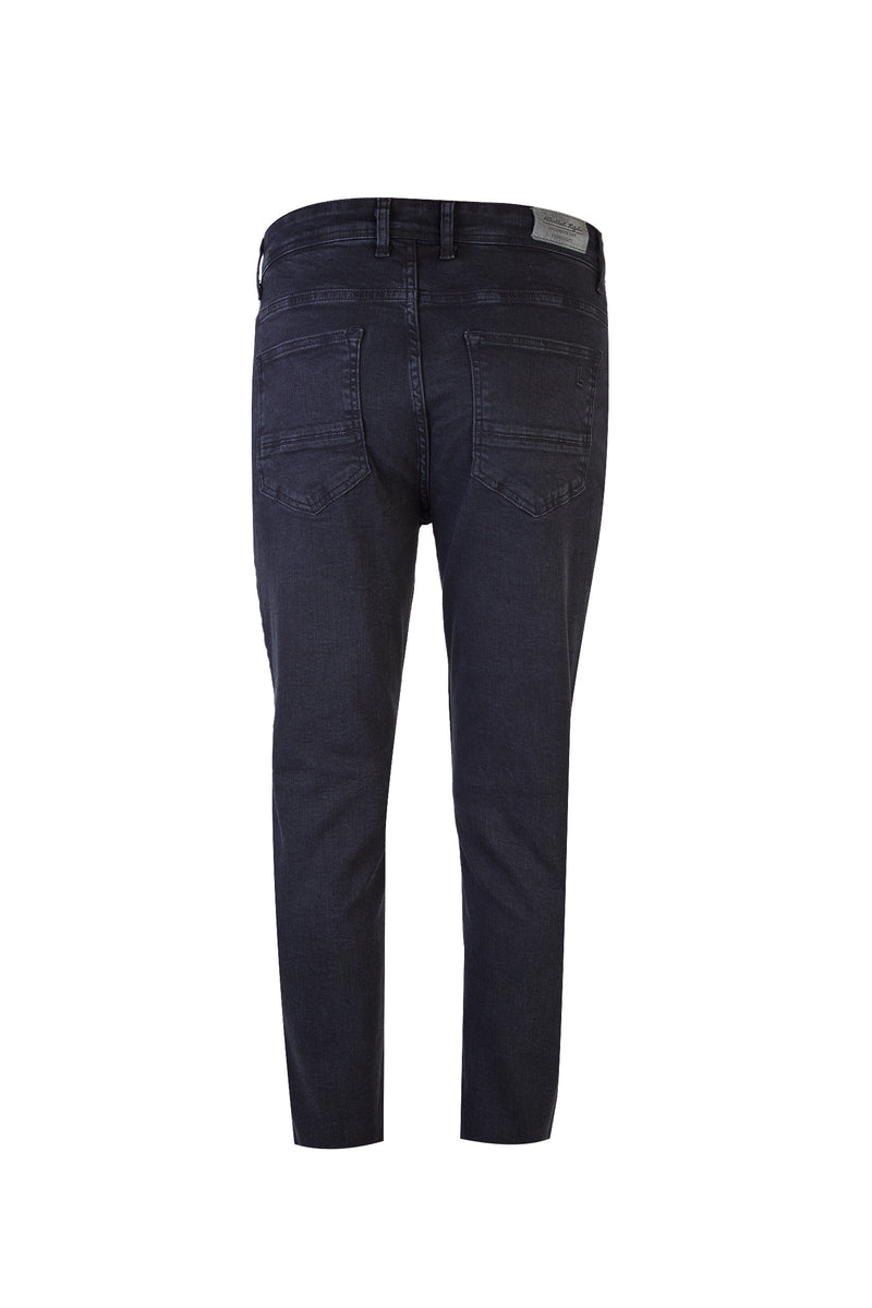 Füme Gri Regular Fit Likralı Denim Pantolon