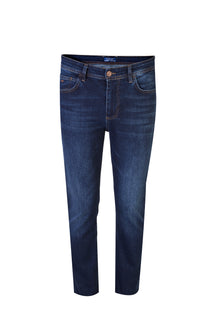 Lacivert Regular Fit Standart Kesim Likral? Denim Pantolon-Abdullah Ki??l?