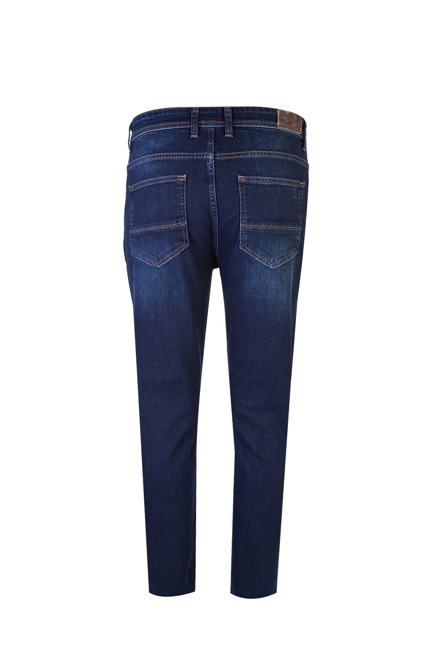 Lacivert Regular Fit Standart Kesim Likral? Denim Pantolon-Abdullah Ki??l?