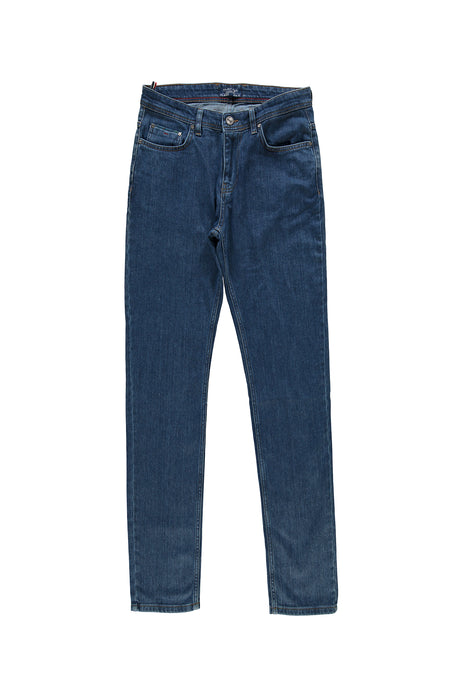 Mavi Slim Fit Dar Kesim Likral? Denim Pantolon-Abdullah Ki??l?