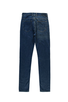 Mavi Slim Fit Dar Kesim Likral? Denim Pantolon-Abdullah Ki??l?