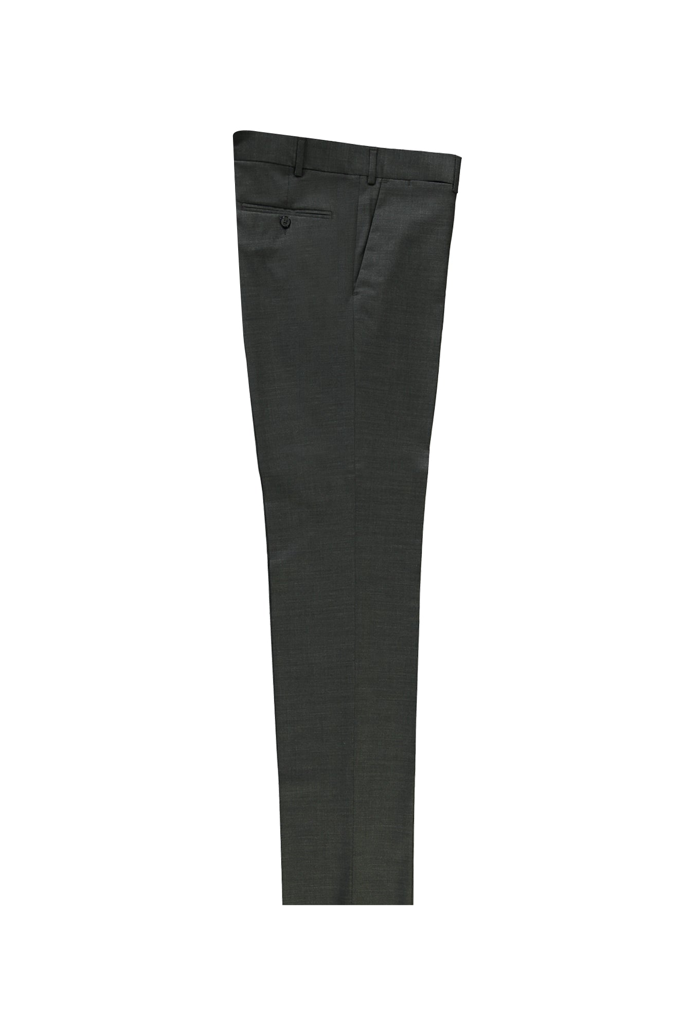 Füme Gri 6 Drop Regular Fit Standart Kesim Klasik Pantolon-Abdullah Ki??l?