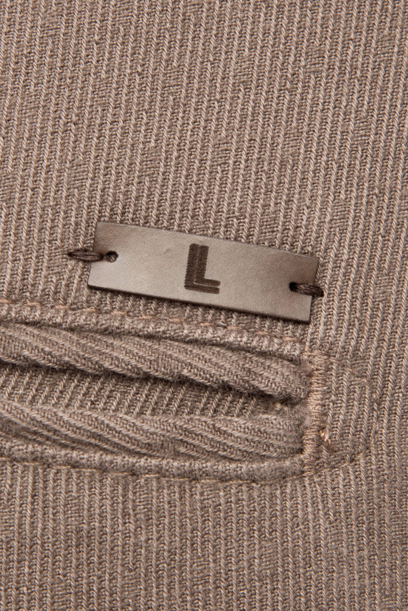 Haki Super Slim Fit Ekstra Dar Kesim Likralı Kanvas / Chino Pantolon