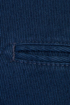 Koyu Mavi Super Slim Fit Ekstra Dar Kesim Likralı Kanvas / Chino Pantolon