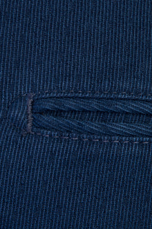 Koyu Mavi Super Slim Fit Ekstra Dar Kesim Likralı Kanvas / Chino Pantolon