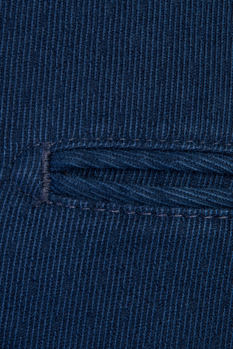 Koyu Mavi Super Slim Fit Ekstra Dar Kesim Likralı Kanvas / Chino Pantolon