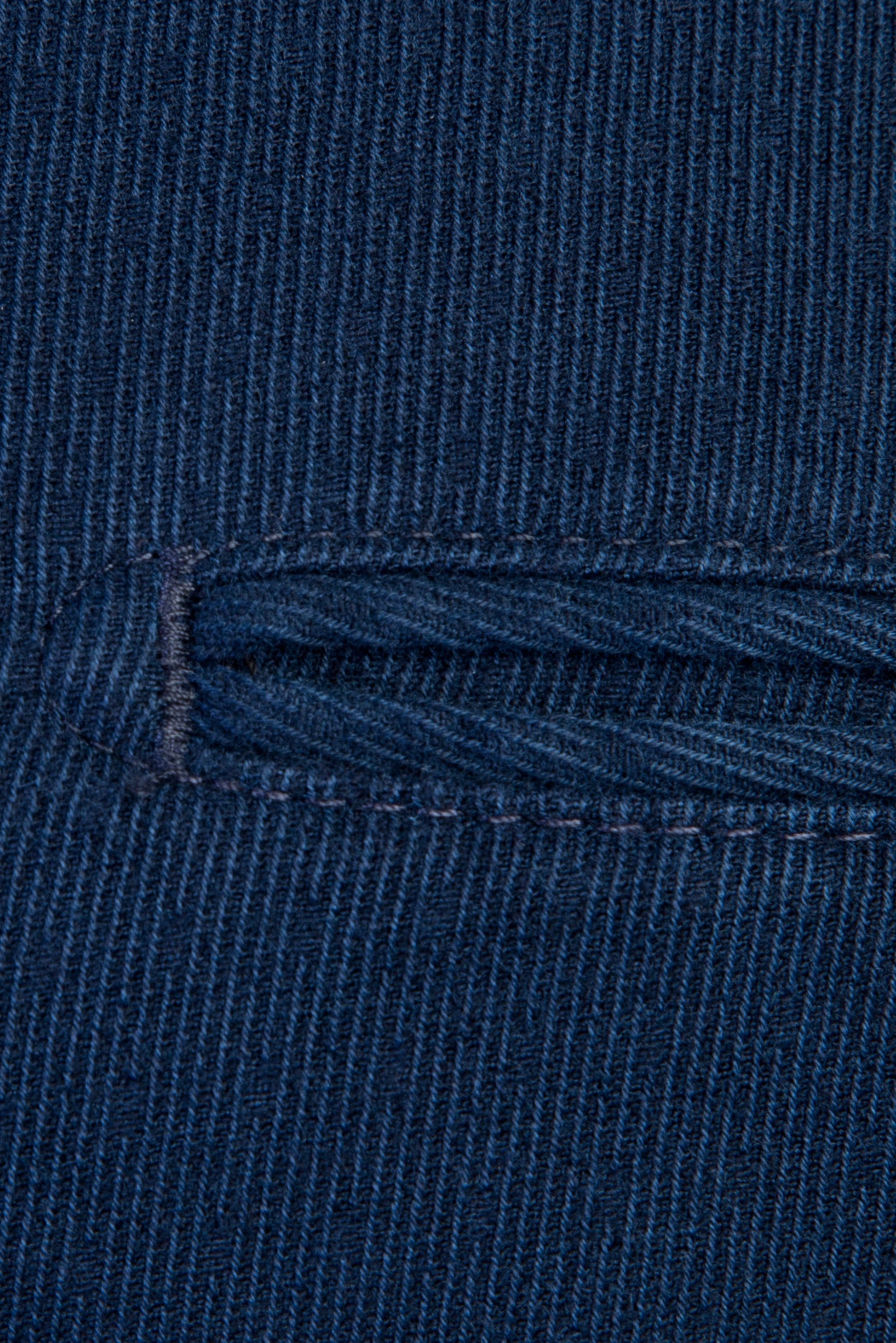 Koyu Mavi Super Slim Fit Eksra Dar Kesim Likral? Kanvas / Chino Pantolon-Abdullah Ki??l?