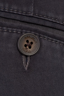 Füme Gri Likralı Kanvas / Chino Pantolon