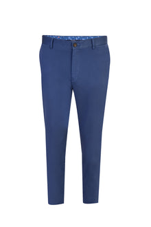 Mavi Relax Fit Rahat Kesim Likralı Kanvas / Chino Pantolon