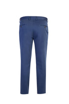 Mavi Relax Fit Rahat Kesim Likralı Kanvas / Chino Pantolon