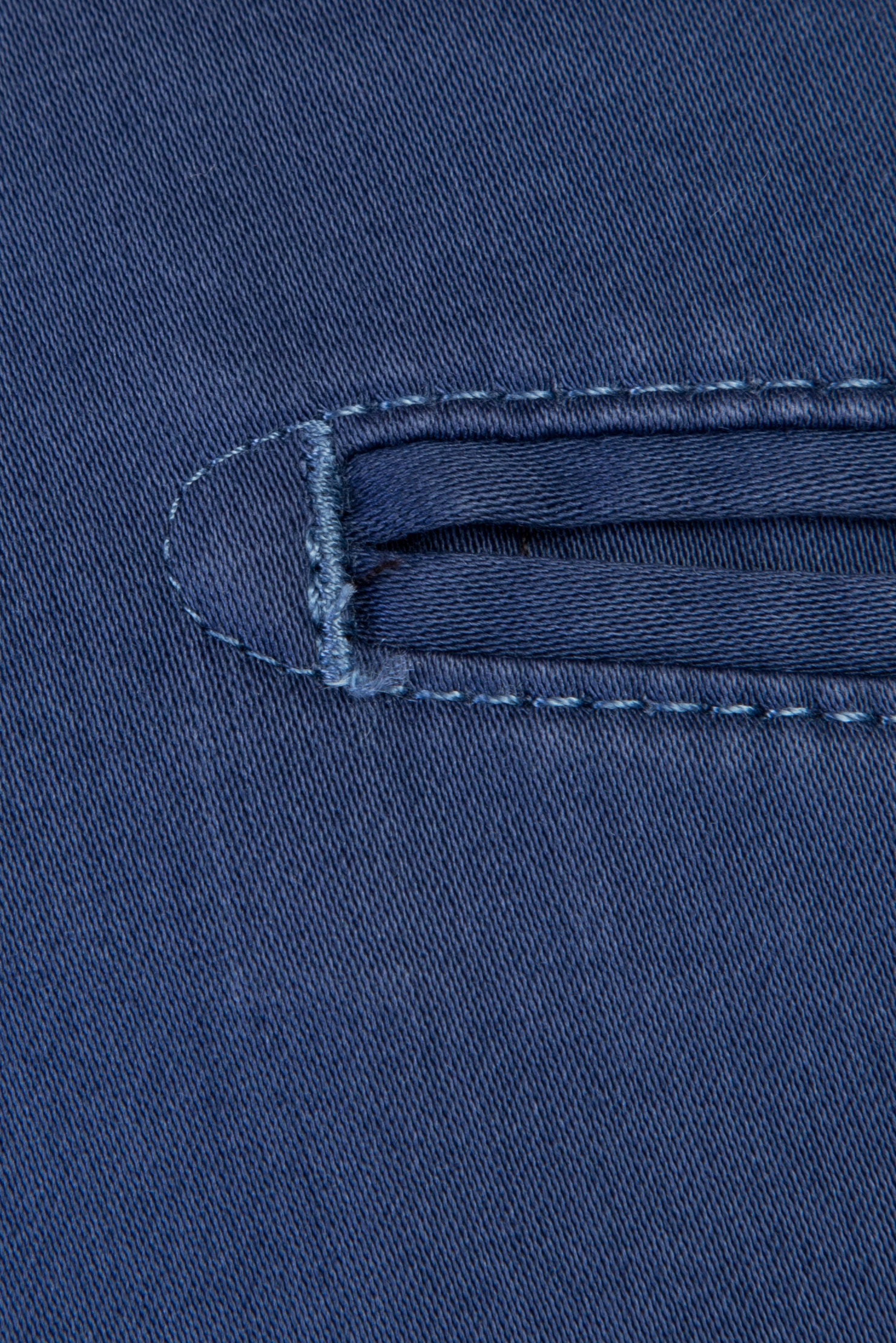Mavi Relax Fit Rahat Kesim Likralı Kanvas / Chino Pantolon