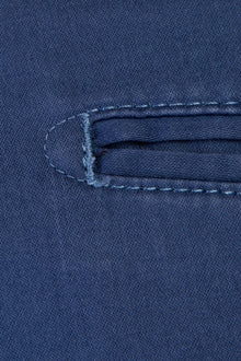 Mavi Relax Fit Rahat Kesim Likralı Kanvas / Chino Pantolon