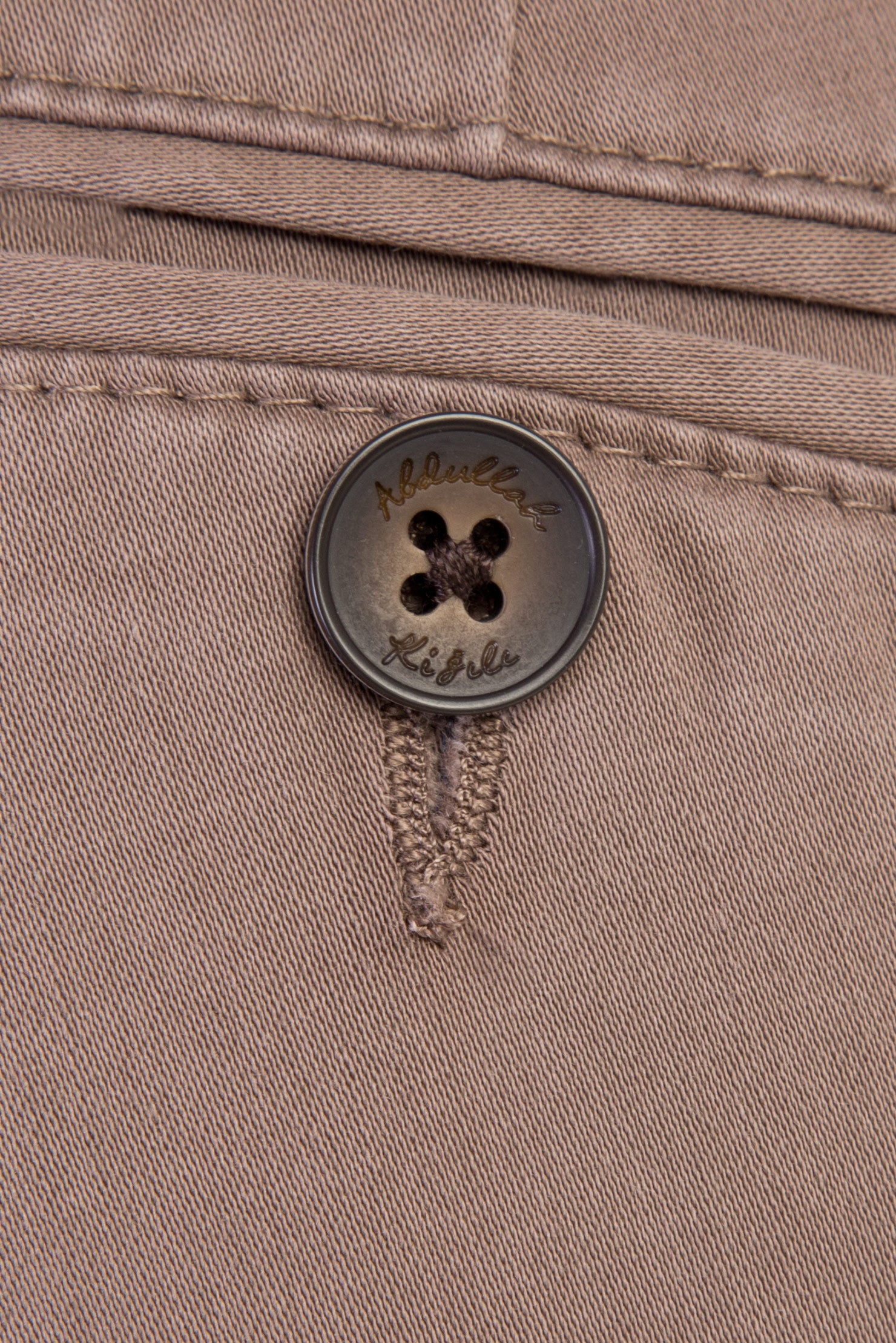 Toprak Slim Fit Dar Kesim Likralı Kanvas / Chino Pantolon