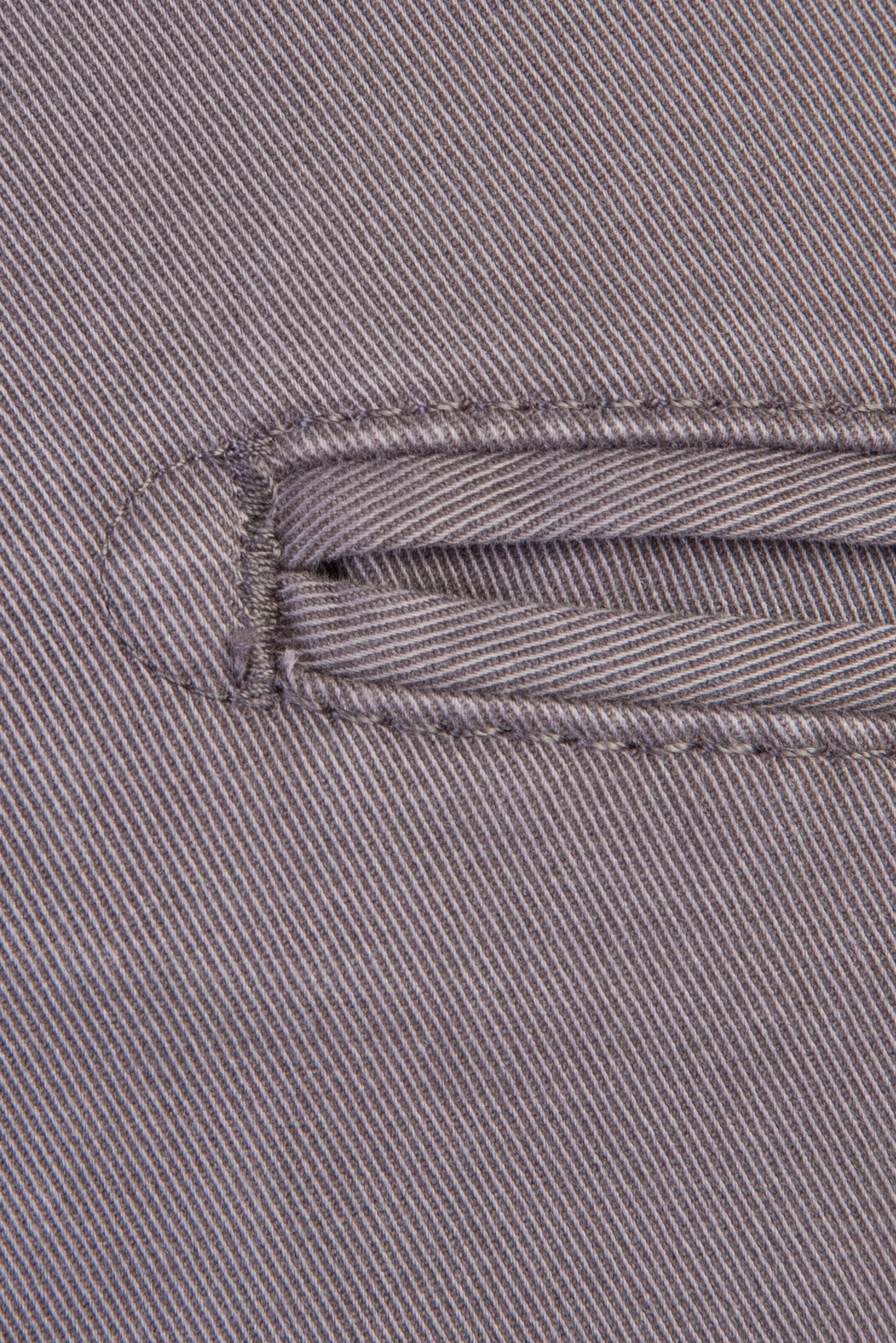 Orta Füme Regular Fit Likralı Kanvas / Chino Pantolon