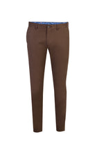 Kahve Relaxed Fit Rahat Kesim Likralı Kanvas / Chino Pantolon