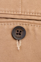 Açık Kahve - Camel Regular Fit Likralı Kanvas / Chino Pantolon