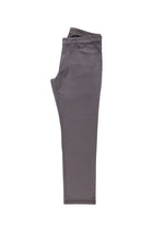Füme Gri Relaxed Fit Rahat Kesim Desenli Likralı Kanvas / Chino Pantolon