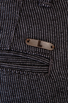 Füme Gri Slim Fit Dar Kesim Ku?gözü Pileli Likral? Kanvas / Chino Pantolon-Abdullah Ki??l?