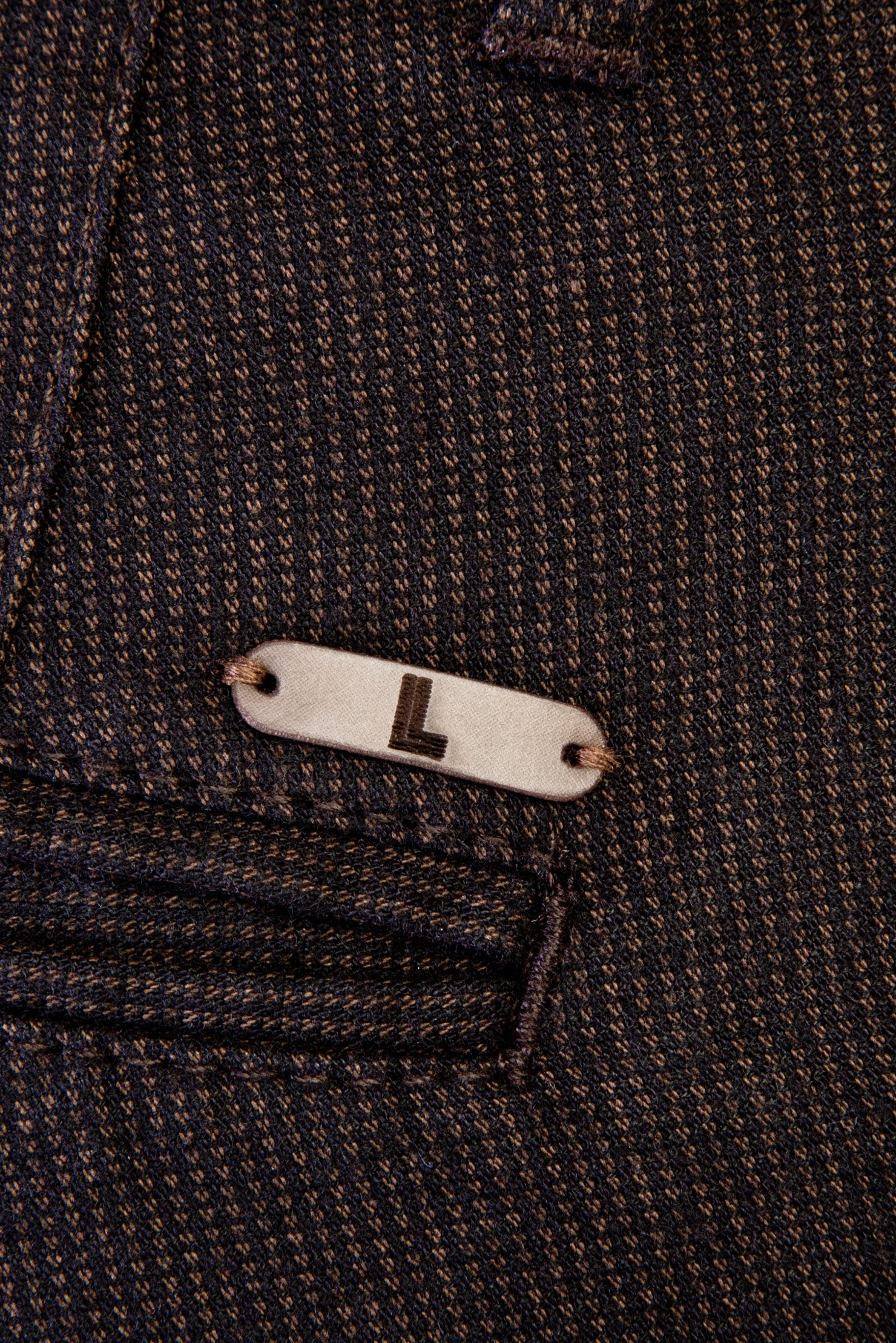 Koyu Kahve Relaxed Fit Rahat Kesim Kuşgözü Likralı Kanvas / Chino Pantolon