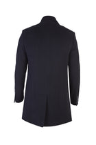 Lacivert Slim Fit Dar Kesim Ka?mir Kaban-Abdullah Ki??l?
