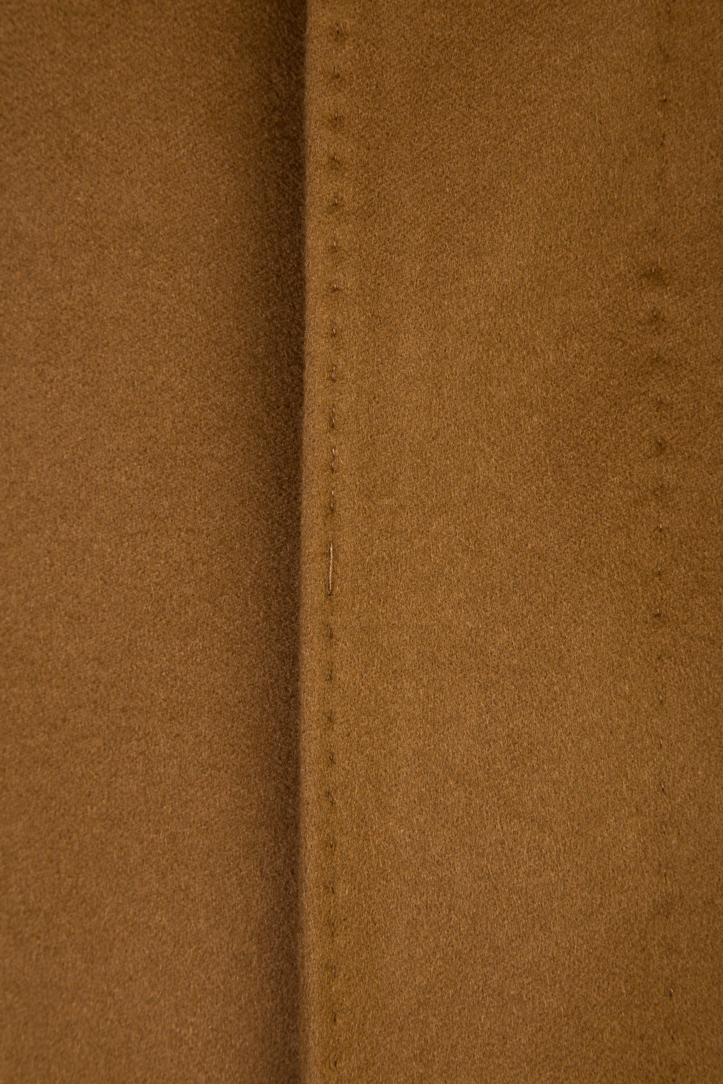 Açık Kahve - Camel Kaşmir Klasik Palto