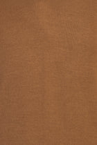 Açık Kahve - Camel V Yaka Regular Fit Yünlü Triko Kazak