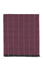 Pembe Yün Desenli Atkı