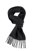 Füme Gri Yün Desenli Atkı