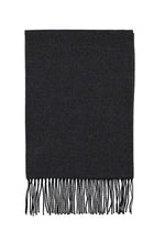 Füme Gri Yün Desenli Atkı