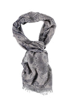 Lacivert Desenli Atkı