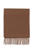 Kahve Yün Düz Atkı