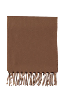 Kahve Yün Düz Atkı