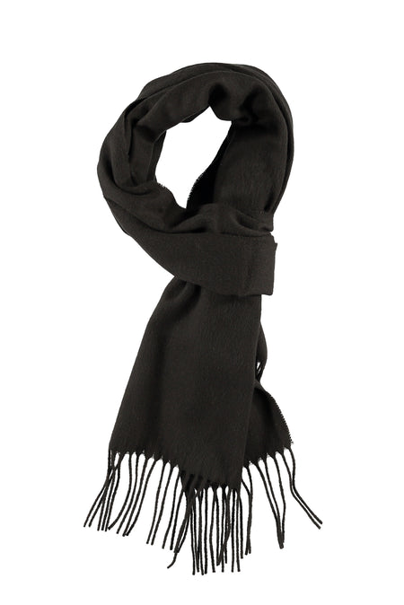 Yağ Yeşili-Olıv Yün Düz Atkı