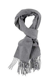 Füme Gri Yün Düz Atkı