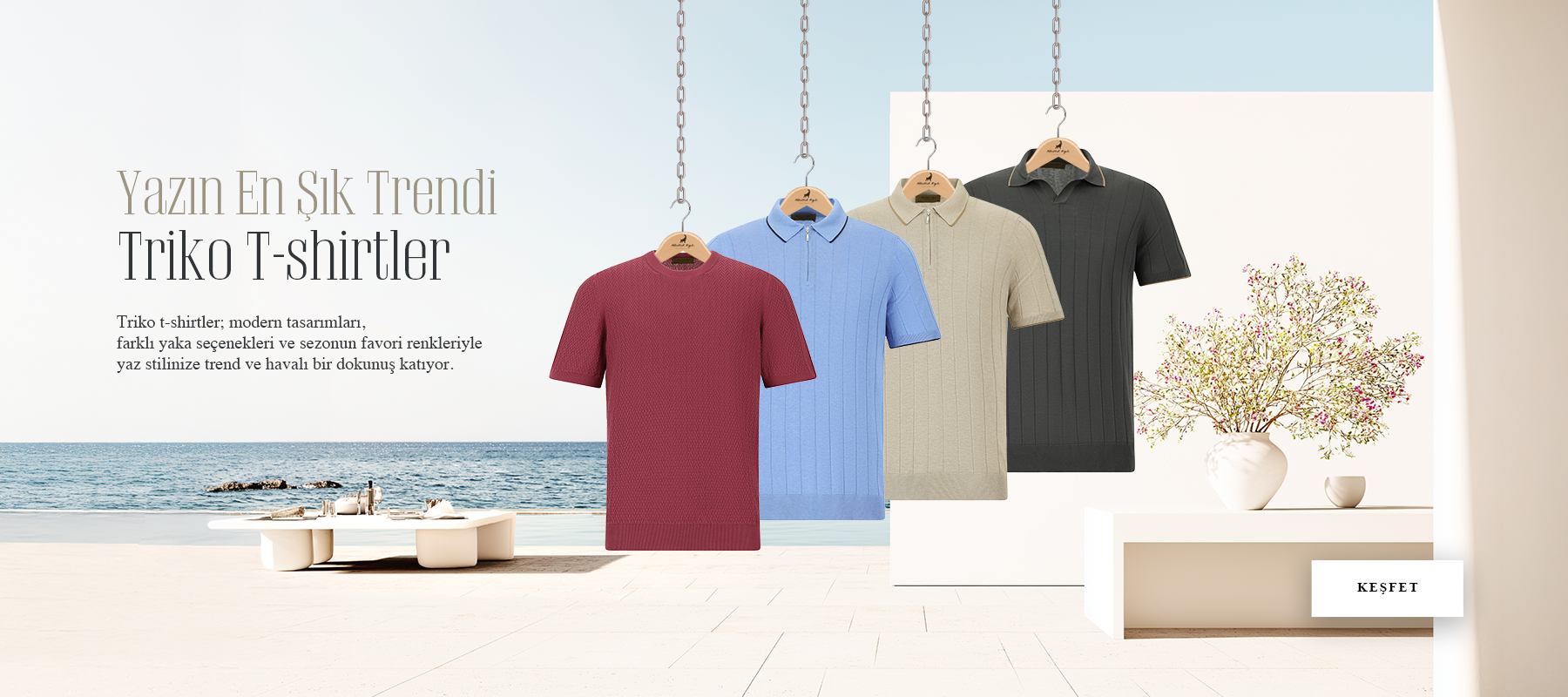 Yazın En Şık Trendi Triko T-shirtler