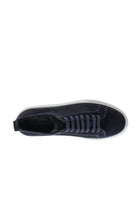 Lacivert Sneaker Süet Deri Ayakkab?-Abdullah Ki??l?