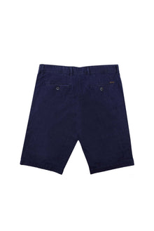 Aç?k Mavi 4 Drop Relaxed Fit Rahat Kesim Bermuda ?ort-Abdullah Ki??l?