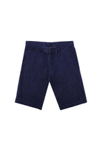 Aç?k Mavi 7 Drop Slim Fit Dar Kesim Bermuda ?ort-Abdullah Ki??l?
