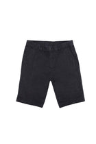Siyah 7 Drop Slim Fit Dar Kesim Bermuda ?ort-Abdullah Ki??l?