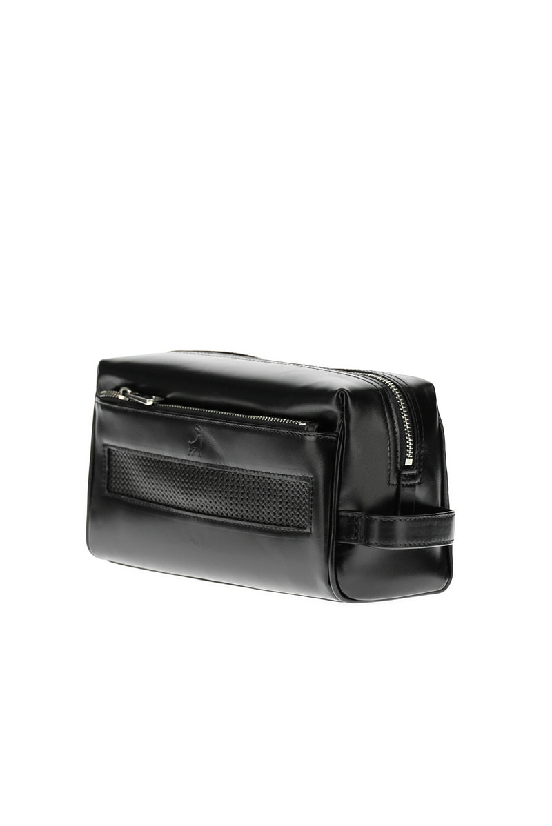 Black Leather Handbag