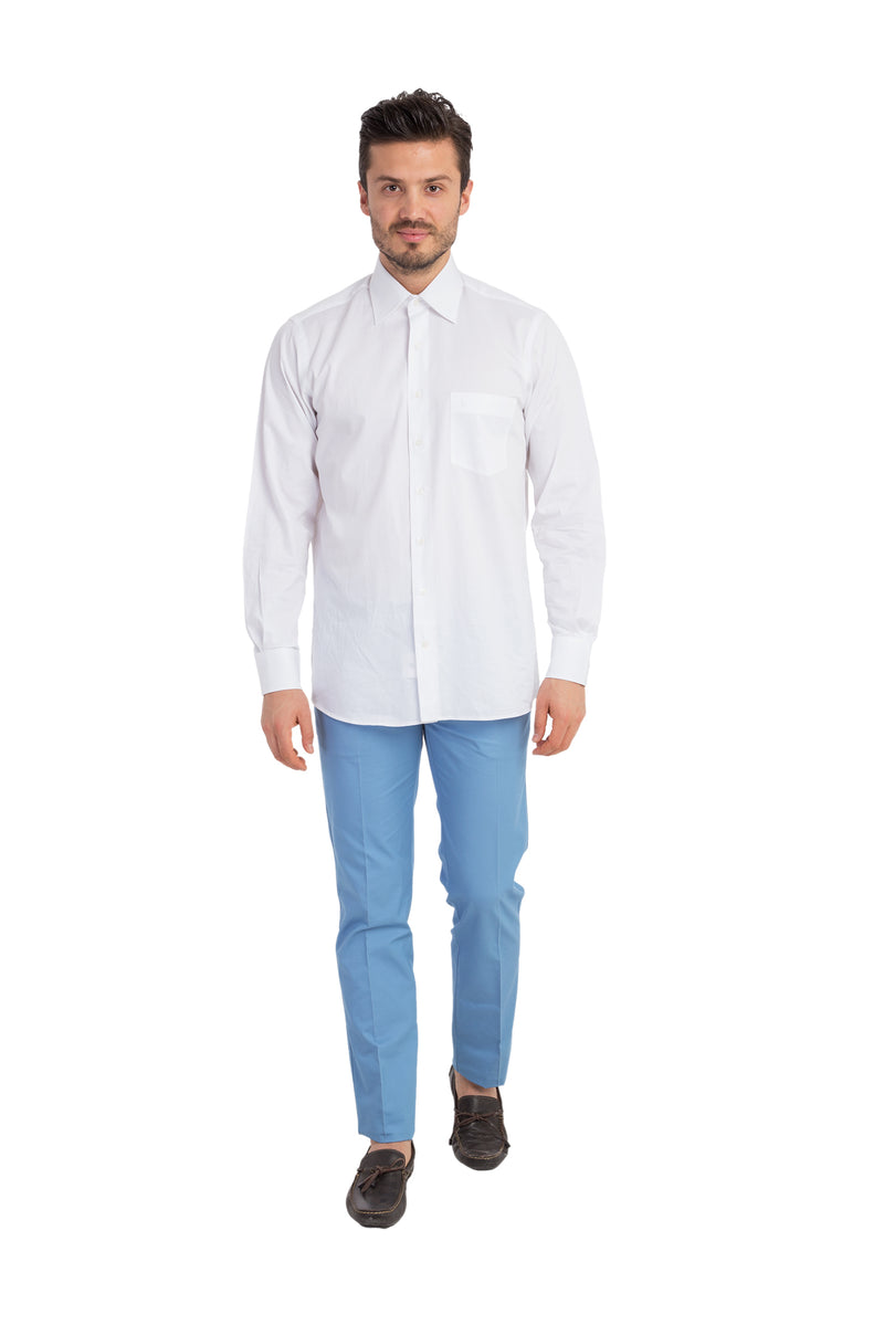 Beyaz Cb445 Jb.70/1 Pamuk Gömlek